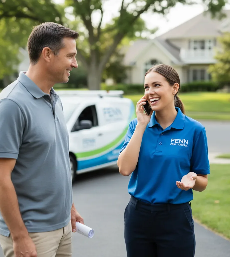 Fenn Pest Control customer support in Cecil
